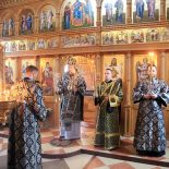 Епископ Серафим совершил пассию в храме в честь иконы Божией Матери «Целительница» Бобруйска