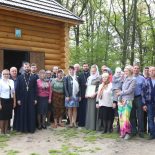 В деревне Вороновичи Бобруйского района был освящен кладбищенский храм