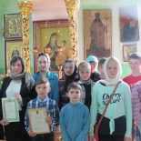 Завершился учебный год в Воскресной школе прихода храма Святой Живоначальной Троицы г. Быхова