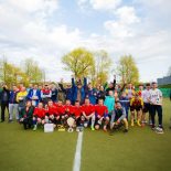 Команда Бобруйской епархии приняла участие в благотворительном турнире по мини-футболу в Несвиже