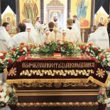 Богослужение Великой субботы в Никольском кафедральном соборе г. Бобруйска