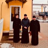 Епископ Серафим посетил часовню в честь иконы Божией Матери «Одигитрия» в осиповичах