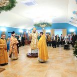 В Неделю 28-ю по Пятидесятнице епископ Серафим совершил Божественную литургию в Покровском храме Бобруйска