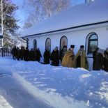 В Никольском храме деревни Вирков состоялась Божественная литургия в день памяти святителя Николая