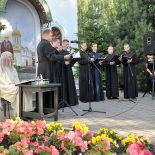 В Георгиевском храме состоялся концерт, посвященный преподобному Сергию Радонежскому