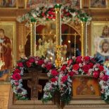 Митрополит Вениамин совершил праздничную Божественную литургию в храме иконы Божией Матери «Целительница» г. Бобруйска