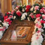 Епископ Серафим совершил Божественную литургию в храме иконы Божией Матери «Целительница»