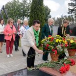 Иерей Максим  Киреев совершил литию по трагически погибшим 80 лет назад жителям деревни Борки