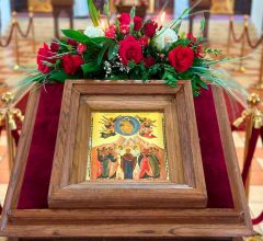 В канун праздника Вознесения Господня епископ Серафим совершил торжественное богослужение в Никольском кафедральном соборе г. Бобруйска