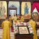 Соборная молитва накануне Недели 16-й в Никольском кафедральном соборе г. Бобруйска