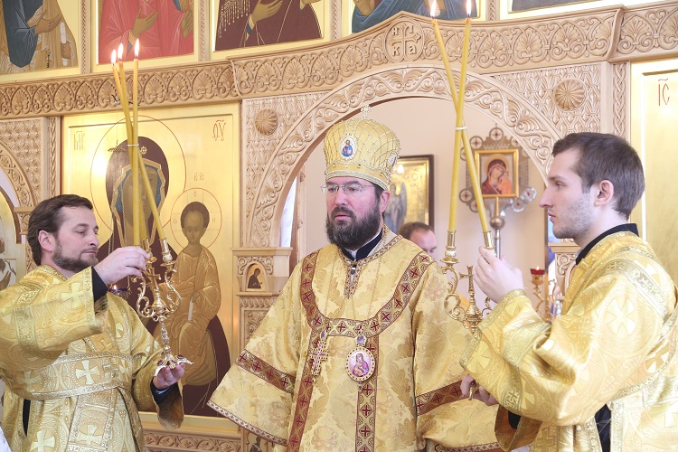 Воскресная Божественная литургия в Елисаветинском храме г. Бобруйска