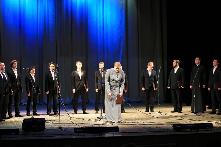 В Бобруйске прошел концерт мужского хора «Всехсвятский»