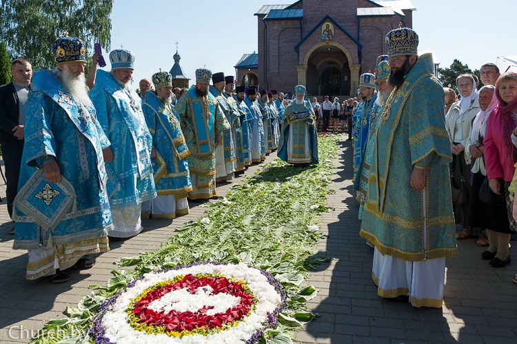 Епископ Серафим принял участие в торжествах в честь Марьиногорской иконы Божией Матери