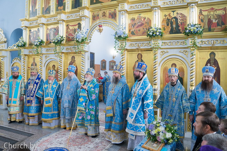 Преосвященнейший Серафим,епископ Бобруйский и Быховский, принял участие в торжествах, посвящённых Сукневичской иконе Божией Матери