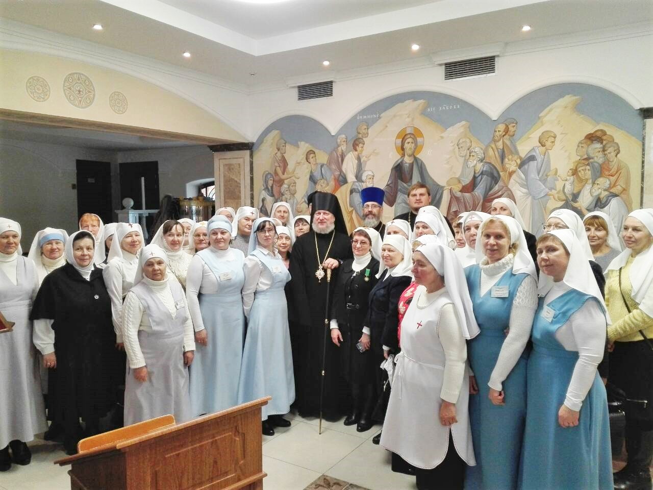 Представительницы сестричеств Бобруйской епархии приняли участие в общем собрании сестер милосердия Белоруской Православной Церкви