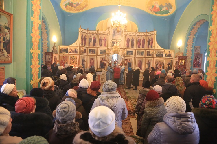 Престольный праздник отмечает сегодня Введенский храм г. Осиповичи
