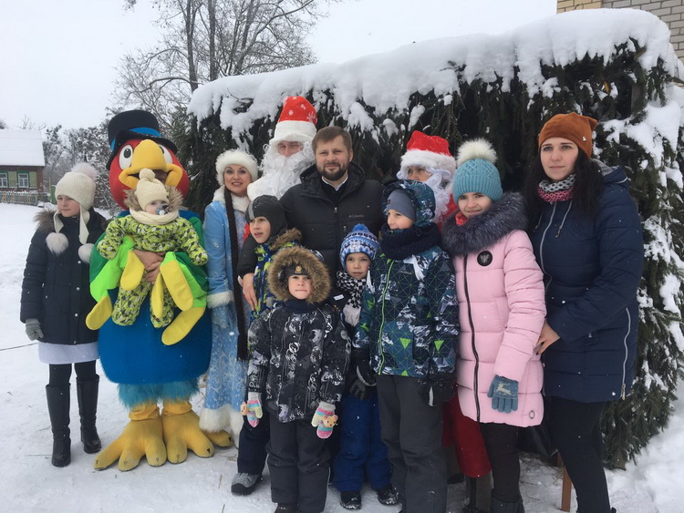 Рождественская радость в Лапичах