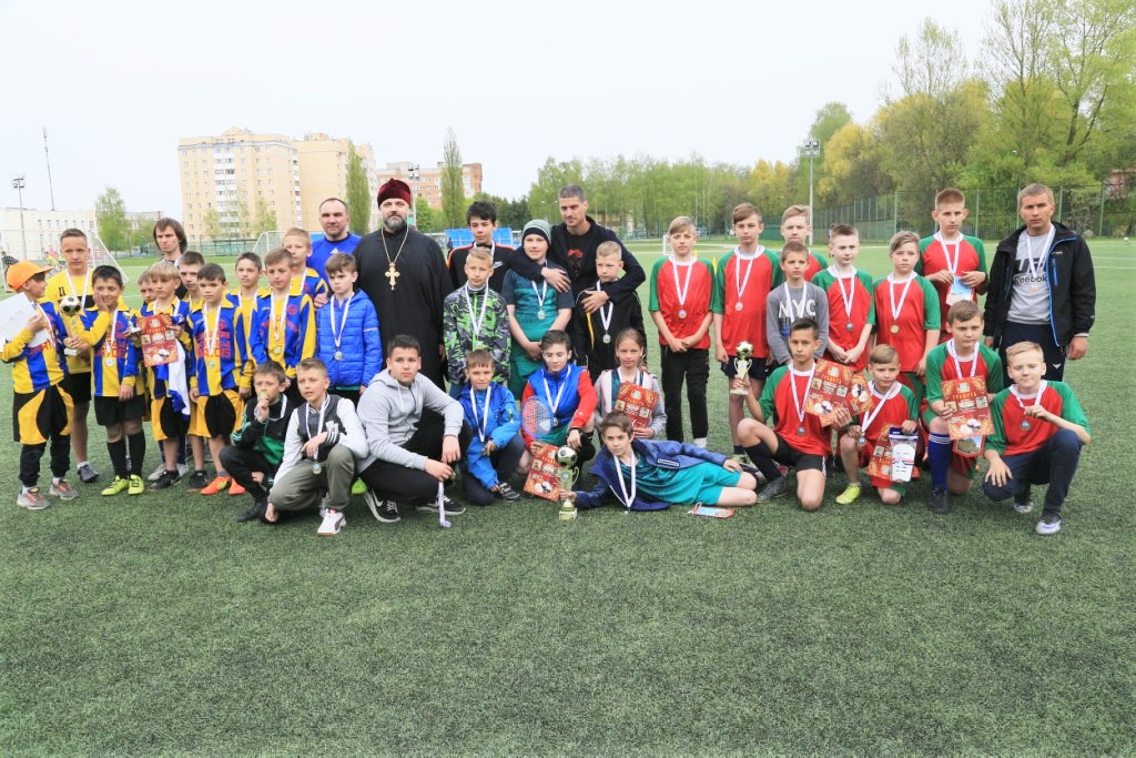 В Могилеве прошел традиционный детский пасхальный турнир по футболу «Пасха — 2019»