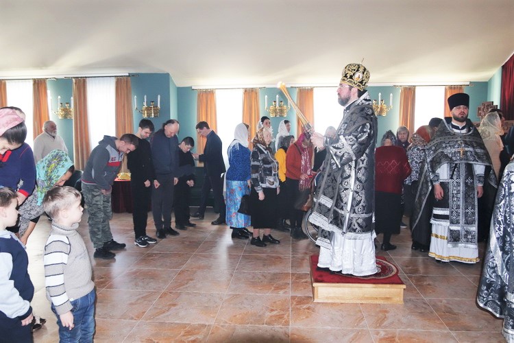 Литургия Преждеосвященных Даров в Покровском храме г. Бобруйска