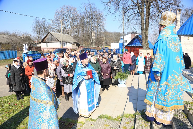 Приход Благовещенского храма г. Кличева отмечает престольный праздник