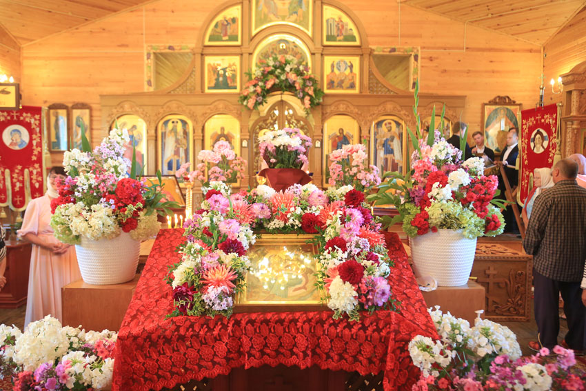 В день памяти пророка Ильи епископ Серафим совершил литургию в Ильинском храме города Бобруйска