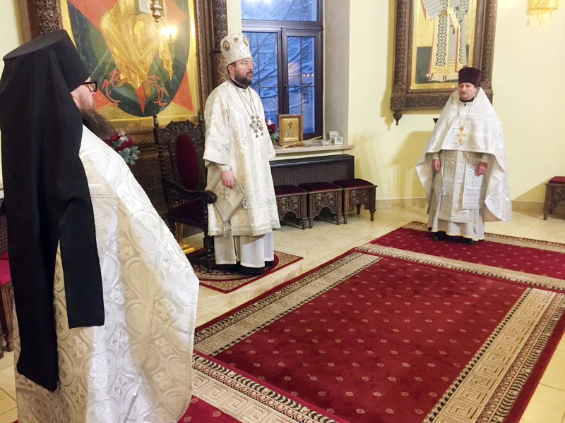 В праздник Святого Богоявления епископ Серафим совершил Божественную литургию в Никольском кафедральном соборе г. Бобруйска