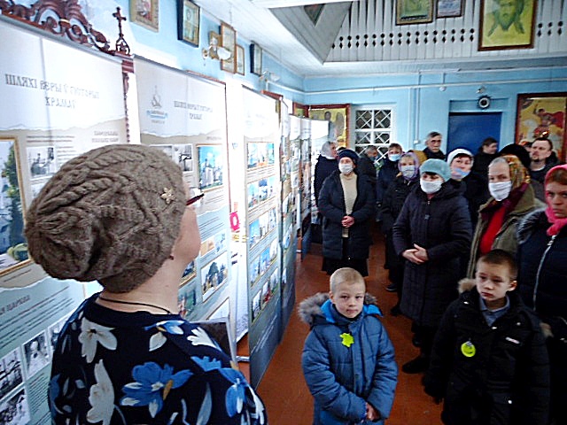 Епархиальная  выставка «Шляхі праваслаўя на тэрыторыі Бабруйскай епархіі» завершает свое путешествие по Кировскому району
