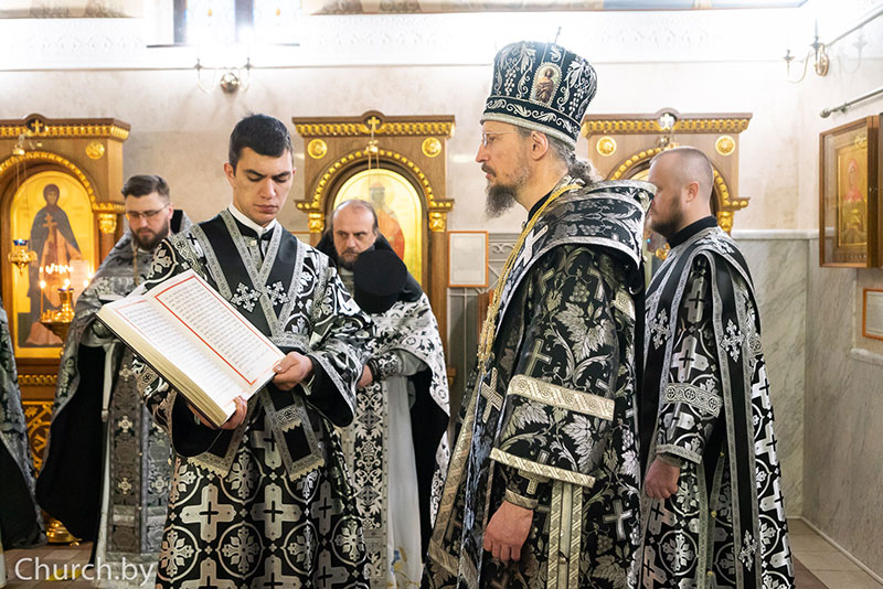 Клирик Бобруйской епархии принял участие в соборной Литургии в Минской духовной академии