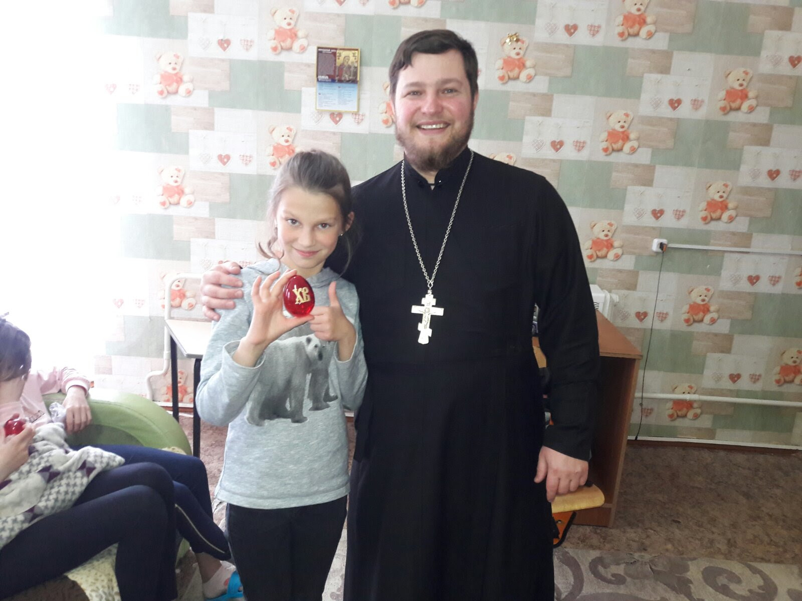 Священник посетил детский приют агрогородка Михалево