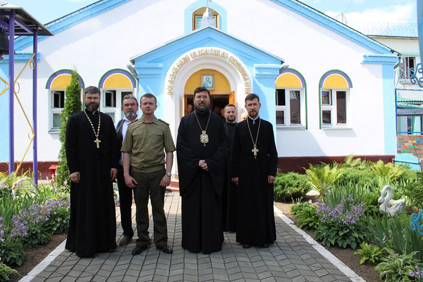 Епископ Серафим совершил Божественную литургию в домовом храме исправительной колонии №2 города Бобруйска