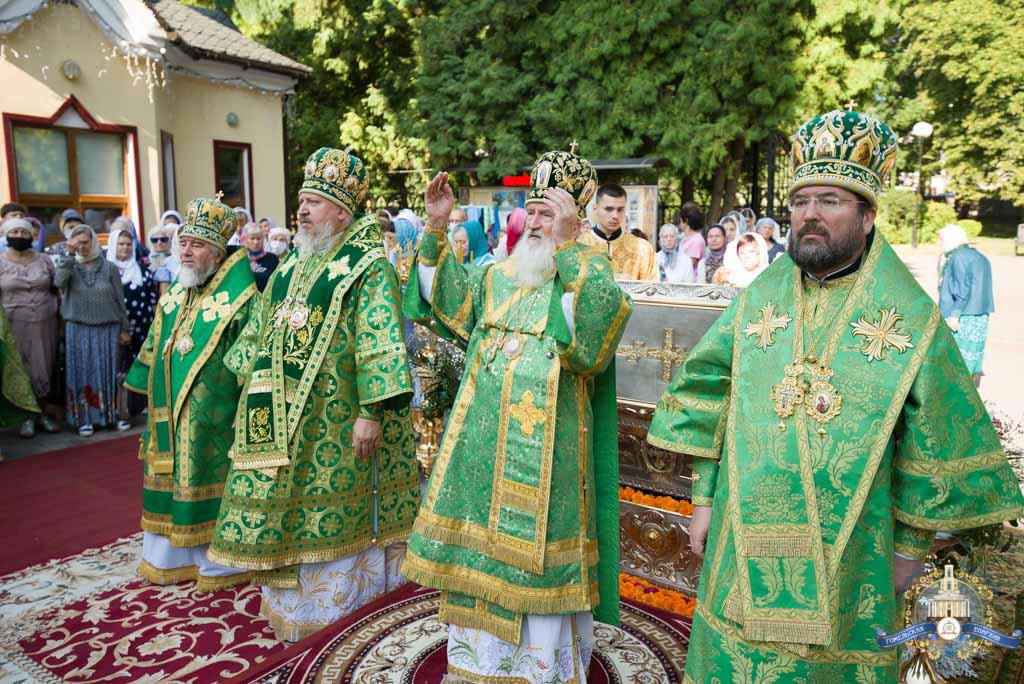 Епископ Серафим принял участие в торжествах в честь преподобной Манефы Гомельской