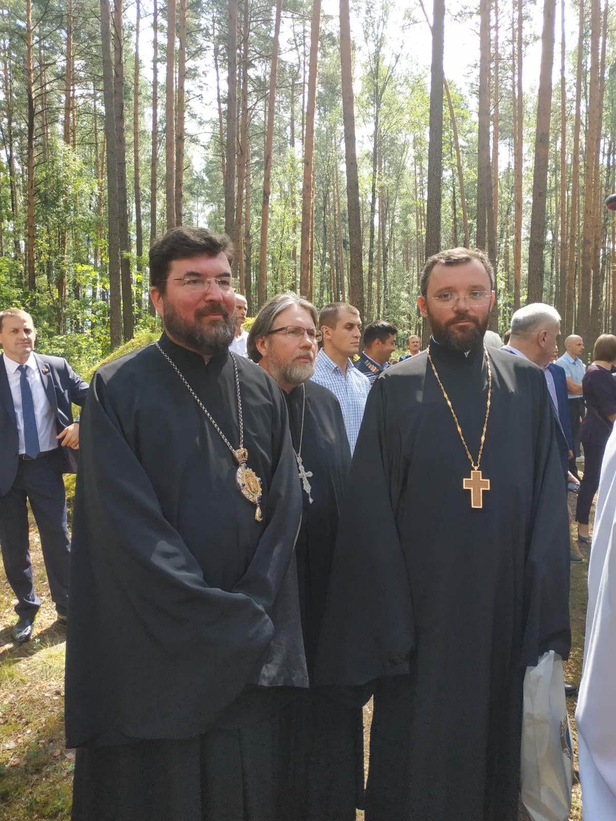 Епископ Серафим принял участие в открытии мемориального комплекса партизанской славы
