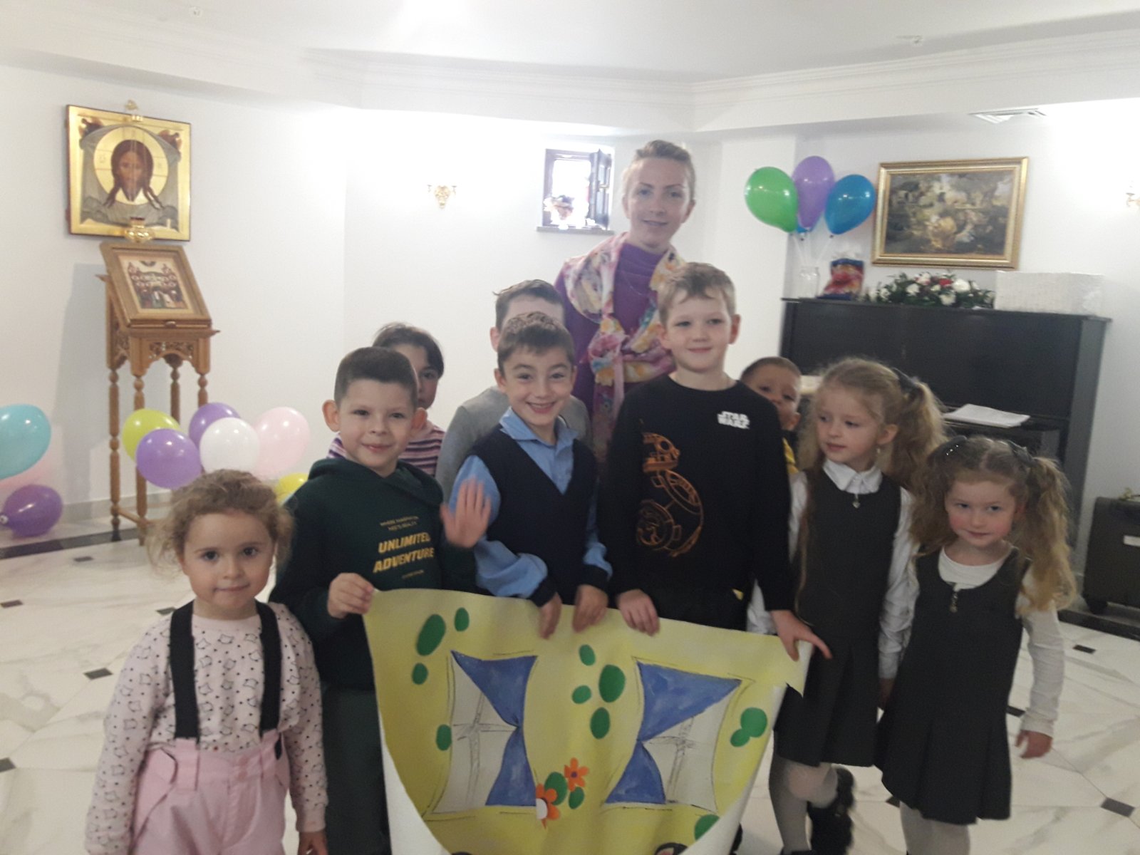 В день Учителя начались занятия в воскресной школе храма «Целительница» г. Бобруйска