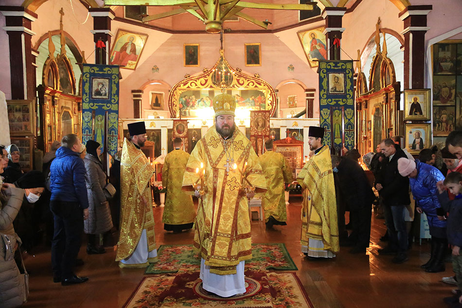 Престольный праздник в Космо-Дамиановском храме д. Городок
