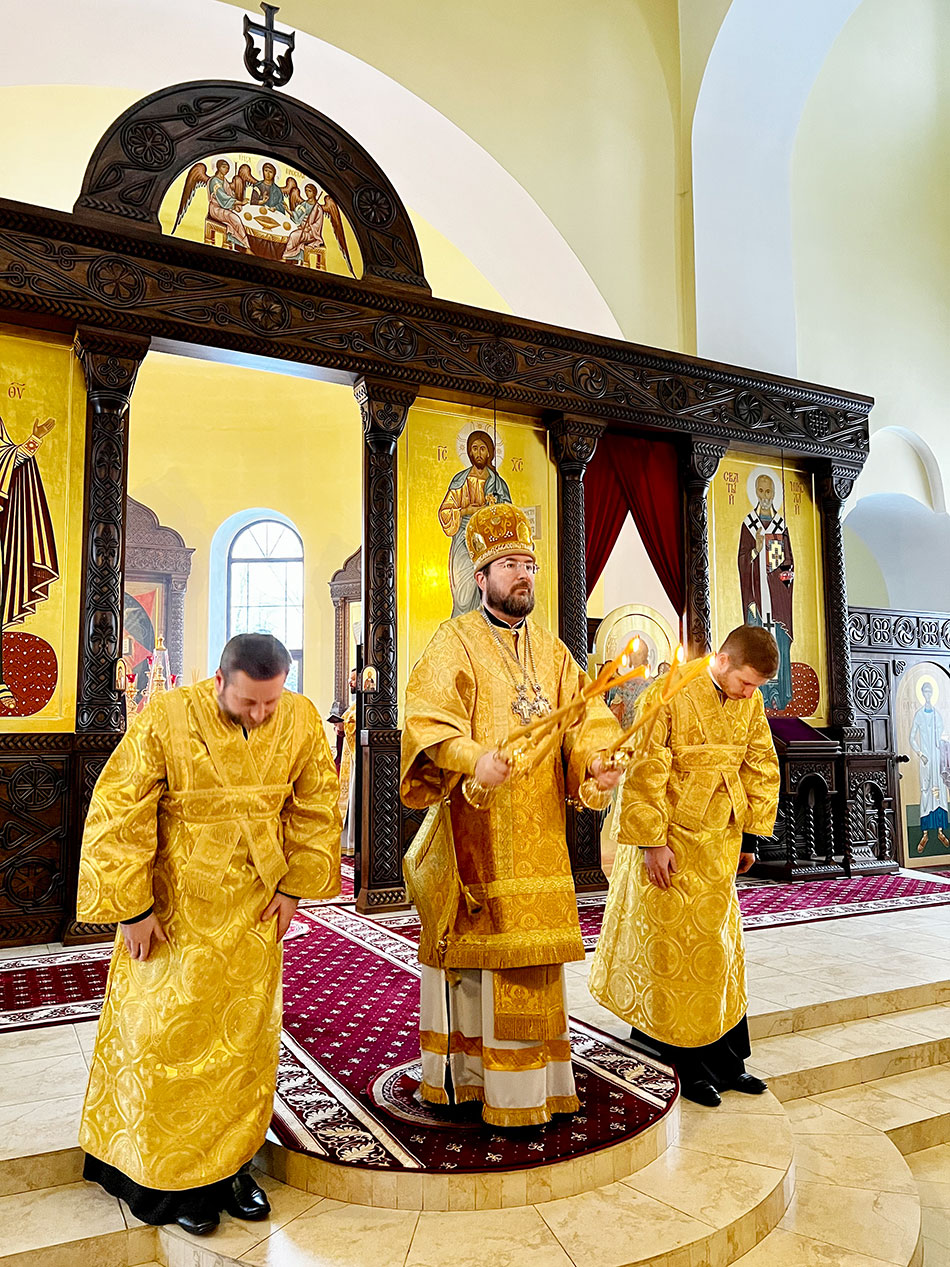 Состоялась архиерейская Божественная литургия в последнее воскресенье января 2022 года