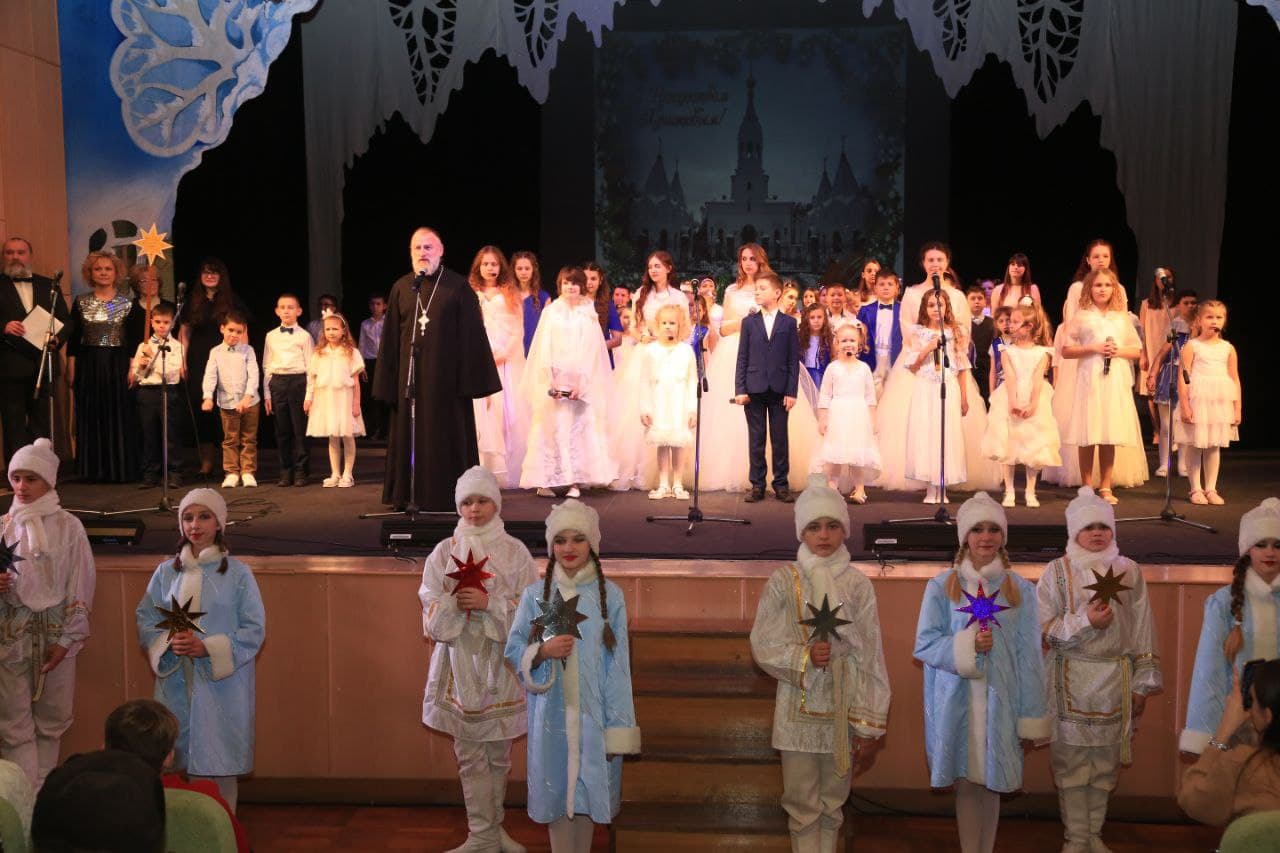 В Бобруйской епархии проходят праздничные концерты и утренники