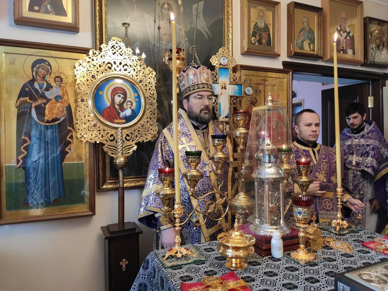 Епископ Серафим совершил Божественную литургию в Туголице