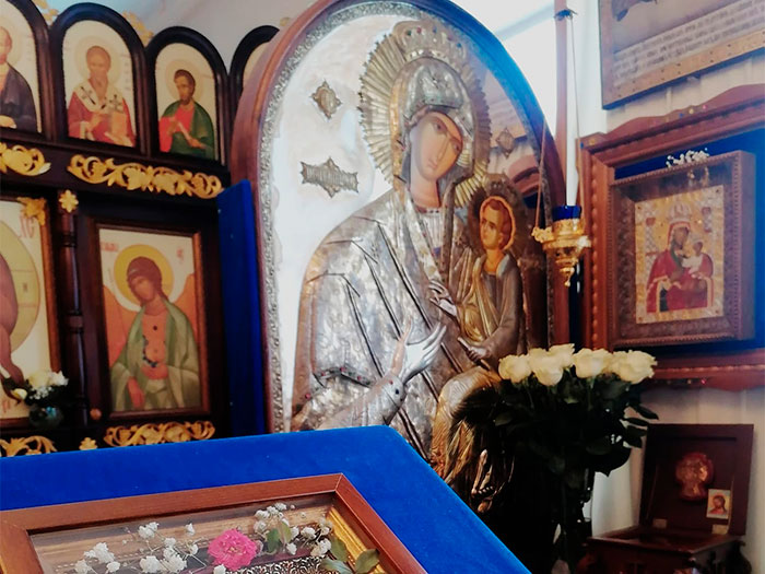 В престольный праздник храма иконы «Скоропослушница» женского монастыря Бобруйска состоялось торжественное богослужение