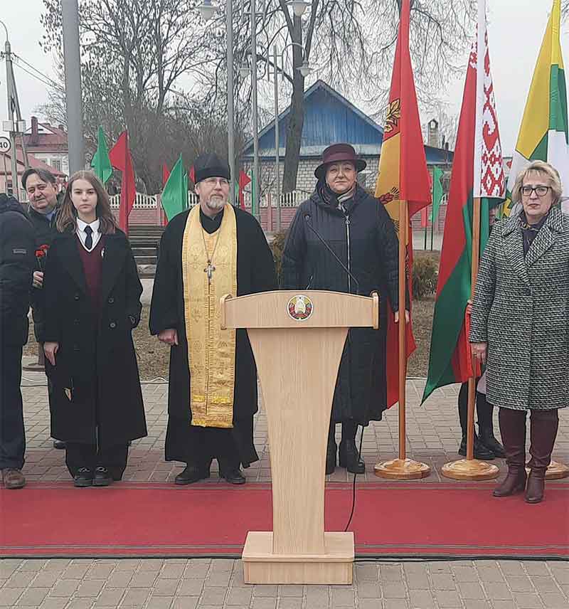 Протоиерей Сергий Андреев принял участие в митинге памяти в Кличеве