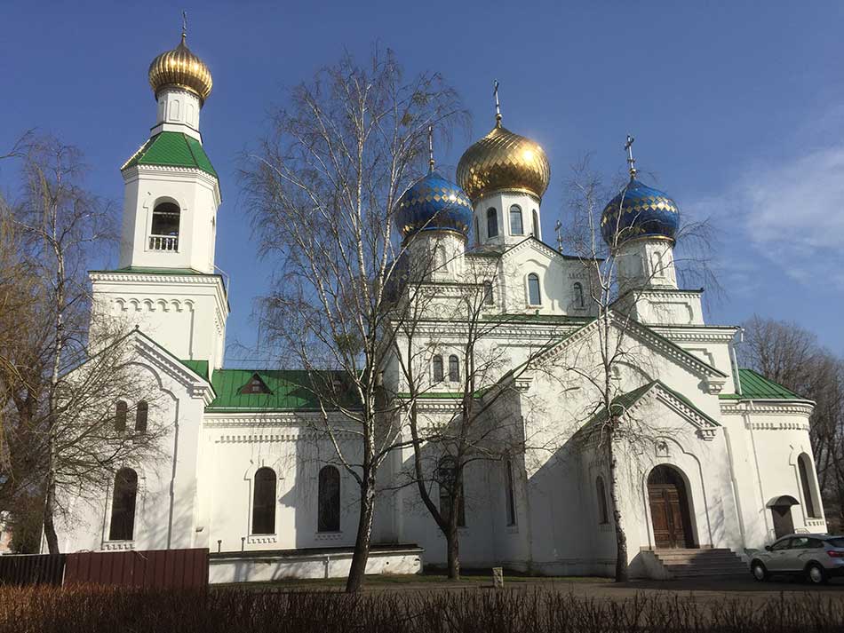 Лазарева суббота в Никольском кафедральном соборе города Бобруйска