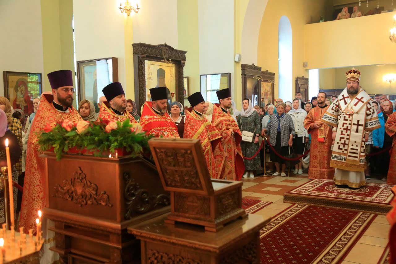 22 мая в Никольском кафедральном соборе г. Бобруйска состоялись престольные торжества