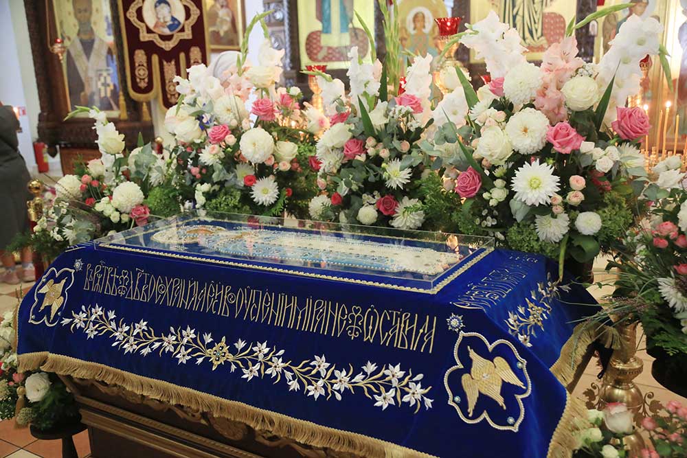 В праздник Успения Пресвятой Богородицы епископ Серафим возглавил Божественную литургию в Никольском кафедральном соборе г. Бобруйска