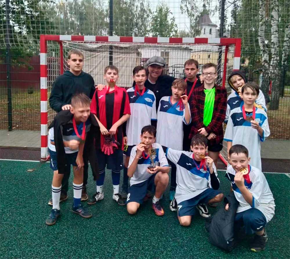 В футбольном турнире приняла участие сборная команда Бобруйской епархии