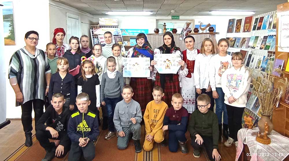 Кировскую центральную библиотеку посетили ученики воскресной школы Покровского храма