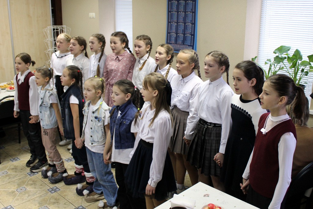 Храм Святого Духа г. Бобруйска посетили дети с нарушением слуха