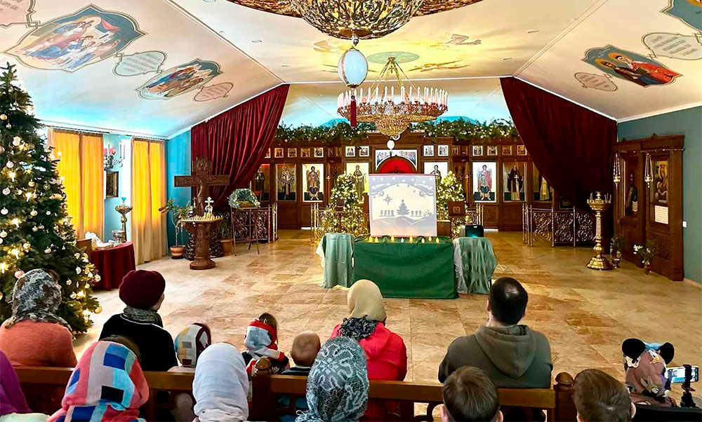 В Покровском храме г. Бобруйска состоялось представление театра теней