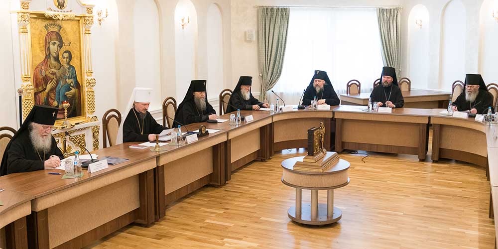 Епископ Серафим принял участие в очередном заседании Синода Белорусской Православной Церкви