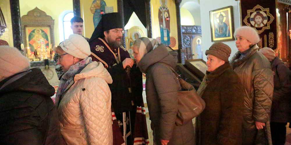 Преосвященнейший Серафим, епископ Бобруйский и Быховский, совершил вечерню с чином прощения в Никольском кафедральном соборе г. Бобруйска