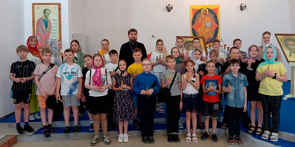 Учащиеся ГУО «Средняя школа №6» посетили храм преподобной Евфросинии Полоцкой г. Бобруйска
