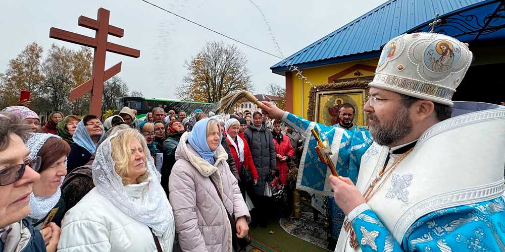 Престольный праздник храма в честь иконы Божией Матери «Спорительница хлебов» в аг. Корытное Осиповичского района